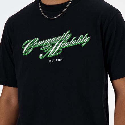 New Balance Small Logo Tee Green - Free delivery