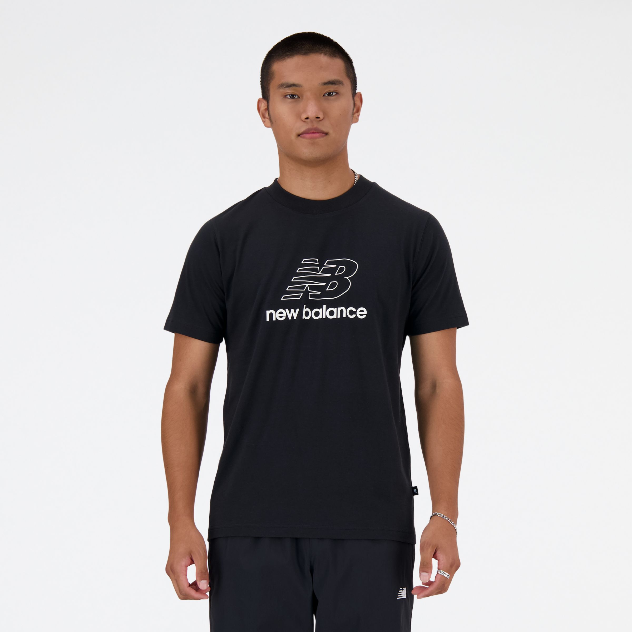 ★★New Balance★★ NBNEF21433 UNI flying lettering short sl New Balance Numeric Franky Villani 417 Black/White Shoes