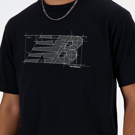 New Balance Small Logo Tee Green - Free delivery