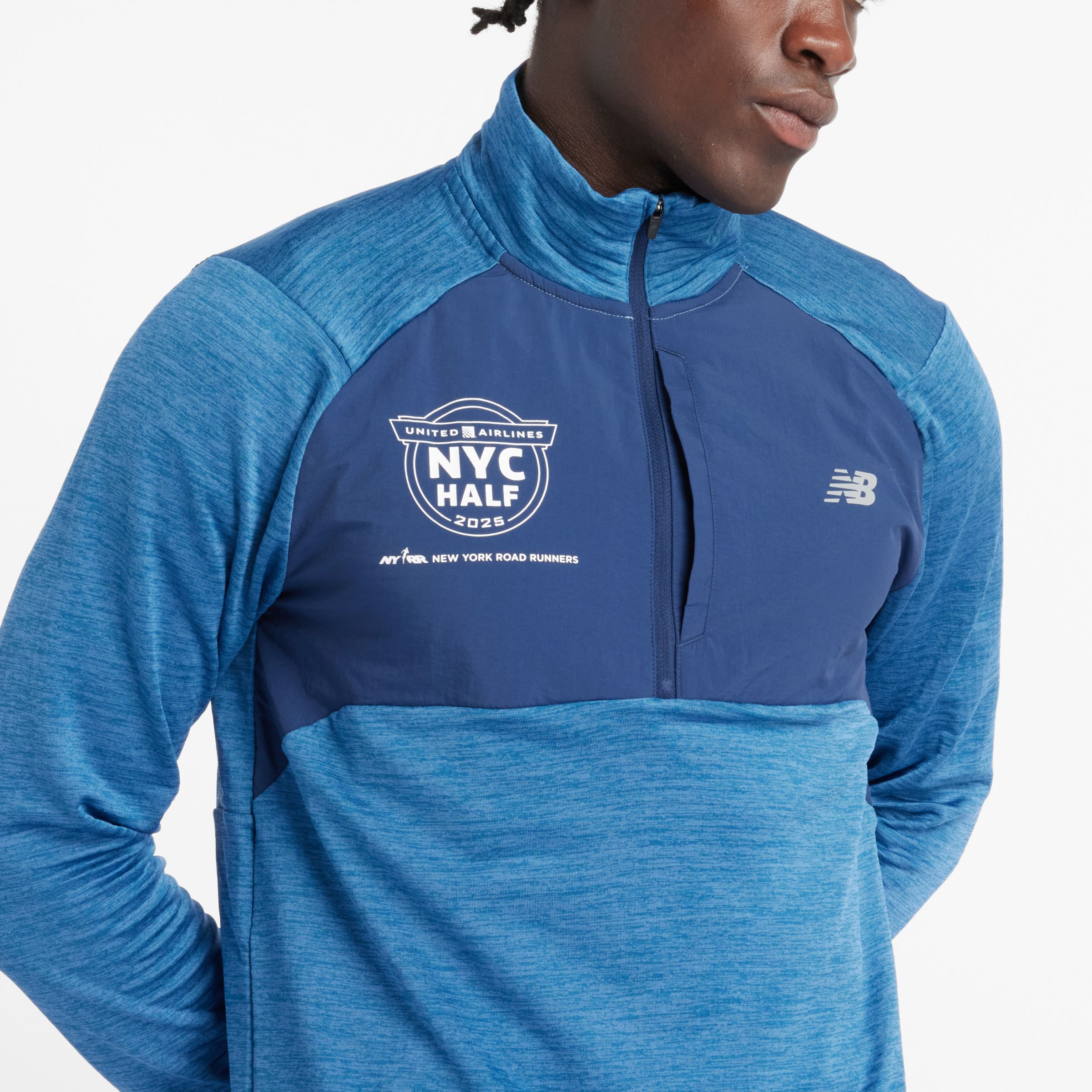 United Airlines Half Heat Grid 1/2 Zip