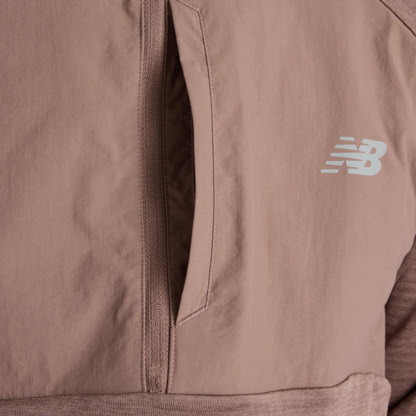Мужские свитеры New Balance RC Essential Heat Grid 1/2 Zip — фото 5