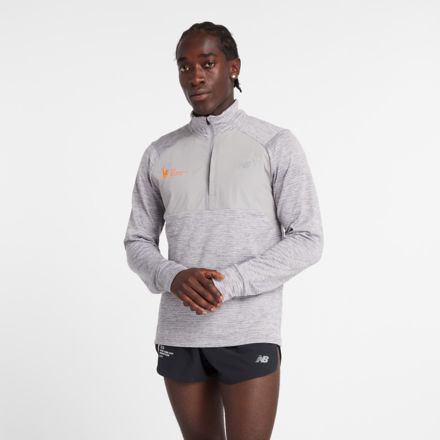 NYC Marathon Athletics Heat Grid 1/2 Zip