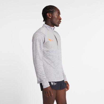 NYC Marathon Athletics Heat Grid 1/2 Zip