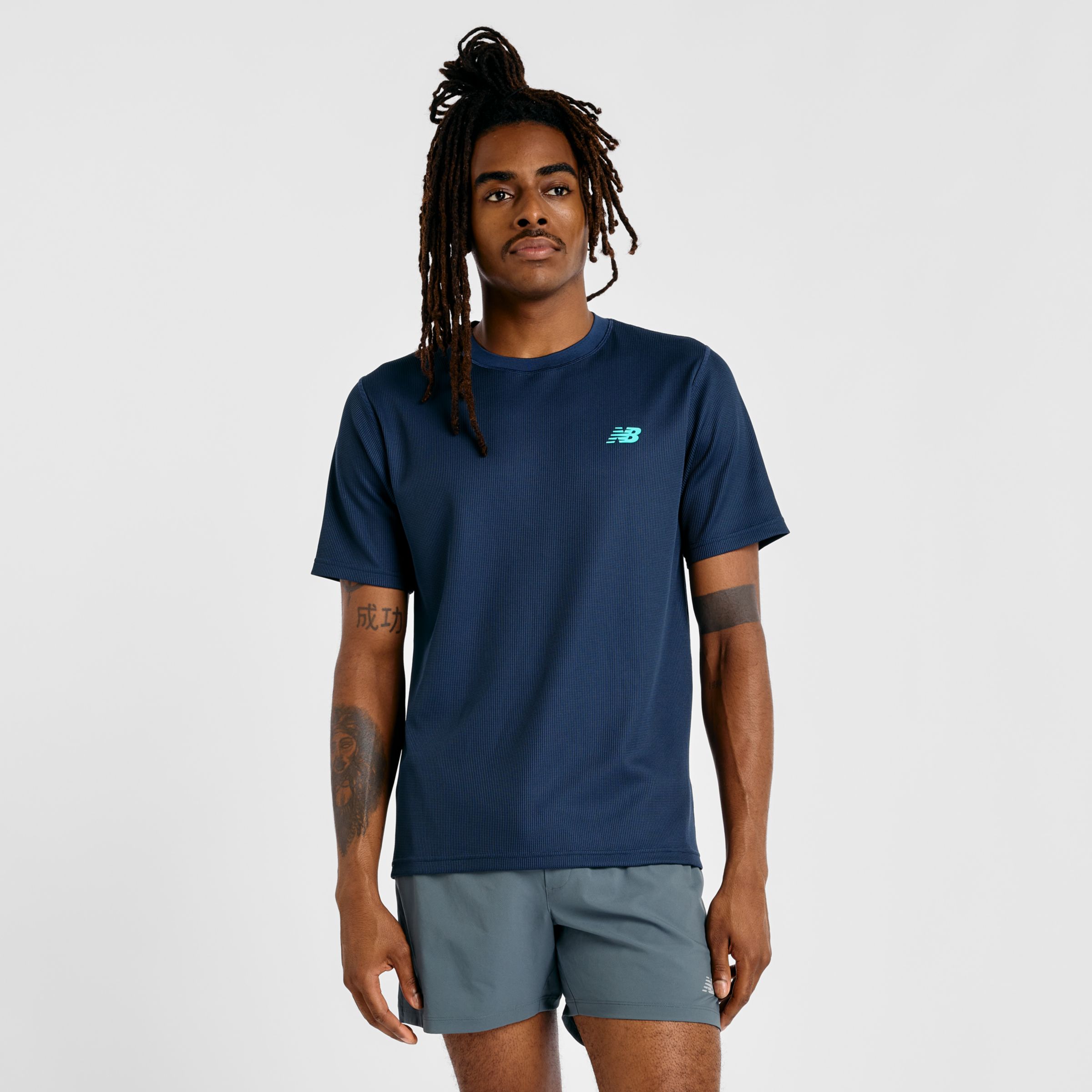 

New Balance Men's Waffle Tournament Top Blue - Blue