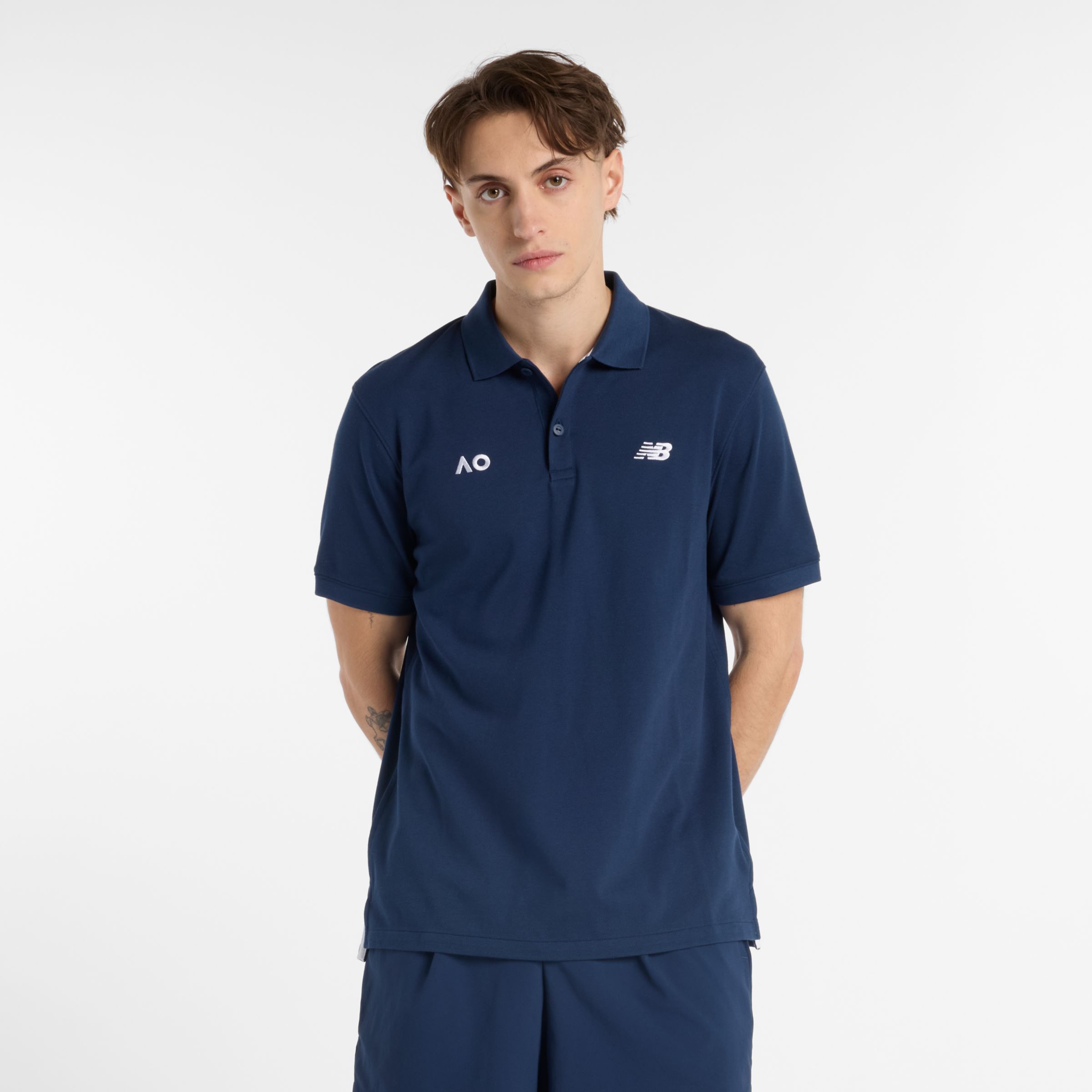 Australian Open Premium Performance Polo, NB NAVY