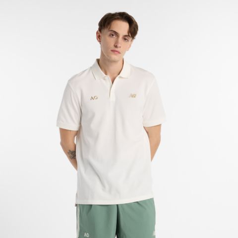 Мужское поло New Balance Australian Open Premium Performance Polo, цвет: Морская соль