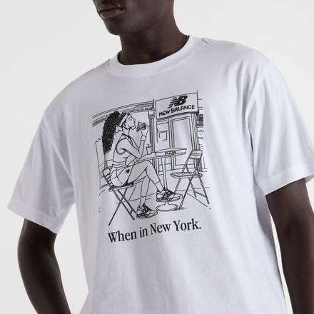 Coco Gauff New York Slice T-Shirt, WHITE, MT43454WT