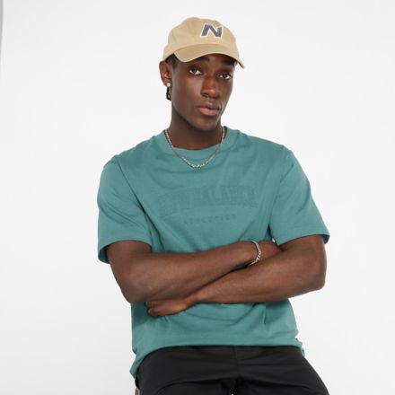 Shop Men's Embossed Varsity Jersey T-Shirt Lifestyle Apparel
