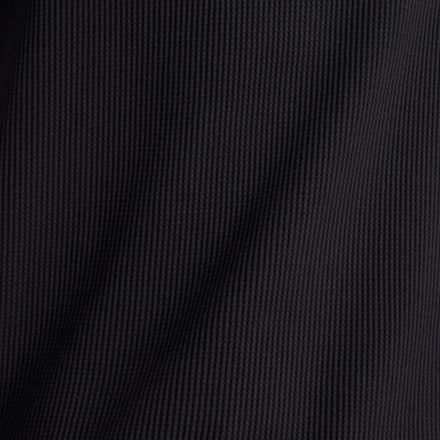 Waffle Knit 亨利領長袖上衣