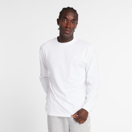 Athletics Cotton Long Sleeve, ASH HEATHER, MT43523WT