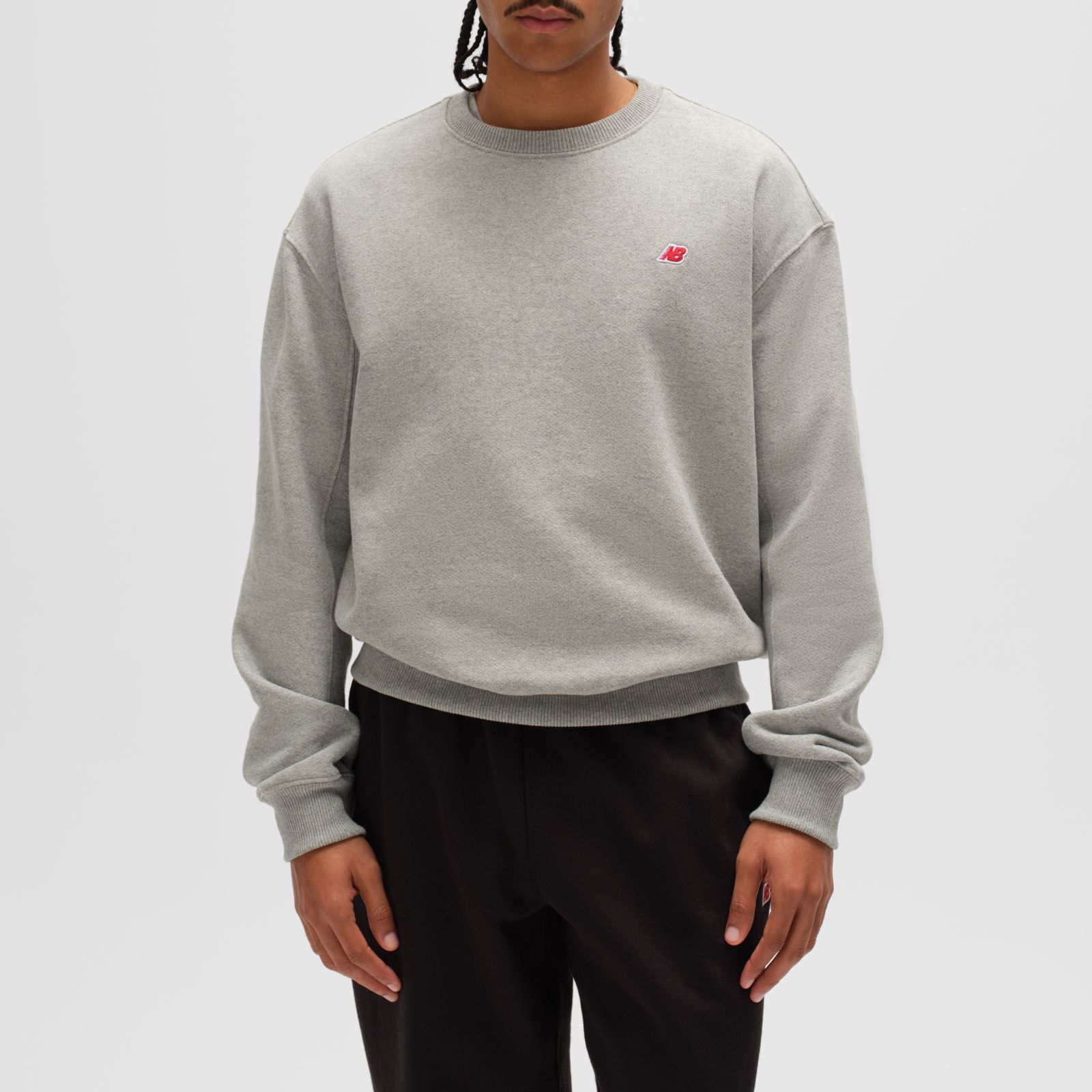 Мужские худи New Balance Made in USA Core Crewneck Sweatshirt — фото 2