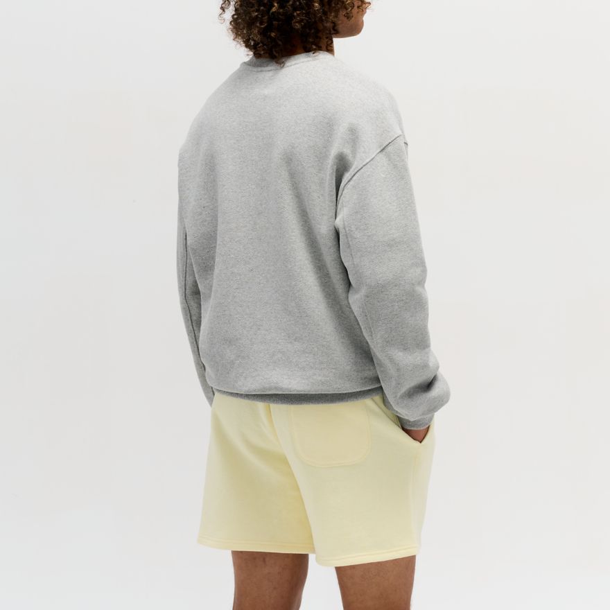 【New Balance】Men's Made in USA Core Crewneck Sweatshirt New Balance Gray Made In USA Core Sweatshirt New Balance
