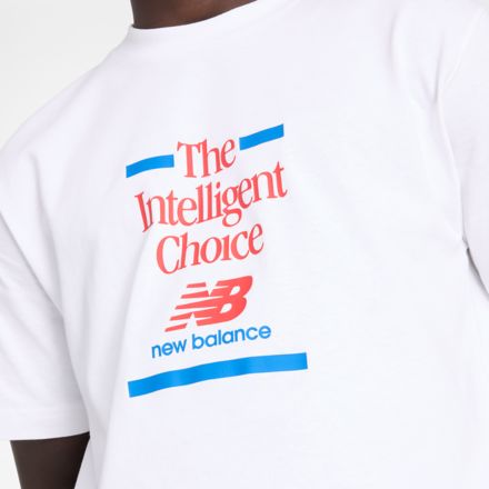 Athletics Relaxed Choice T-Shirt, WHITE, MT43552WT