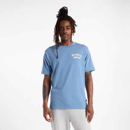 Athletics Relaxed League T-Shirt, NB NAVY, MT43556HEB