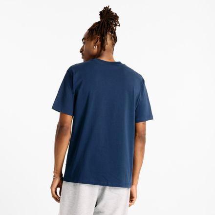 Tシャツ・カットソー New Balance Seoul Tiger Semi Over Fit T-Shirt Light Blue New Balance Varsity Short Sleeve T-Shirt | Deporvillage