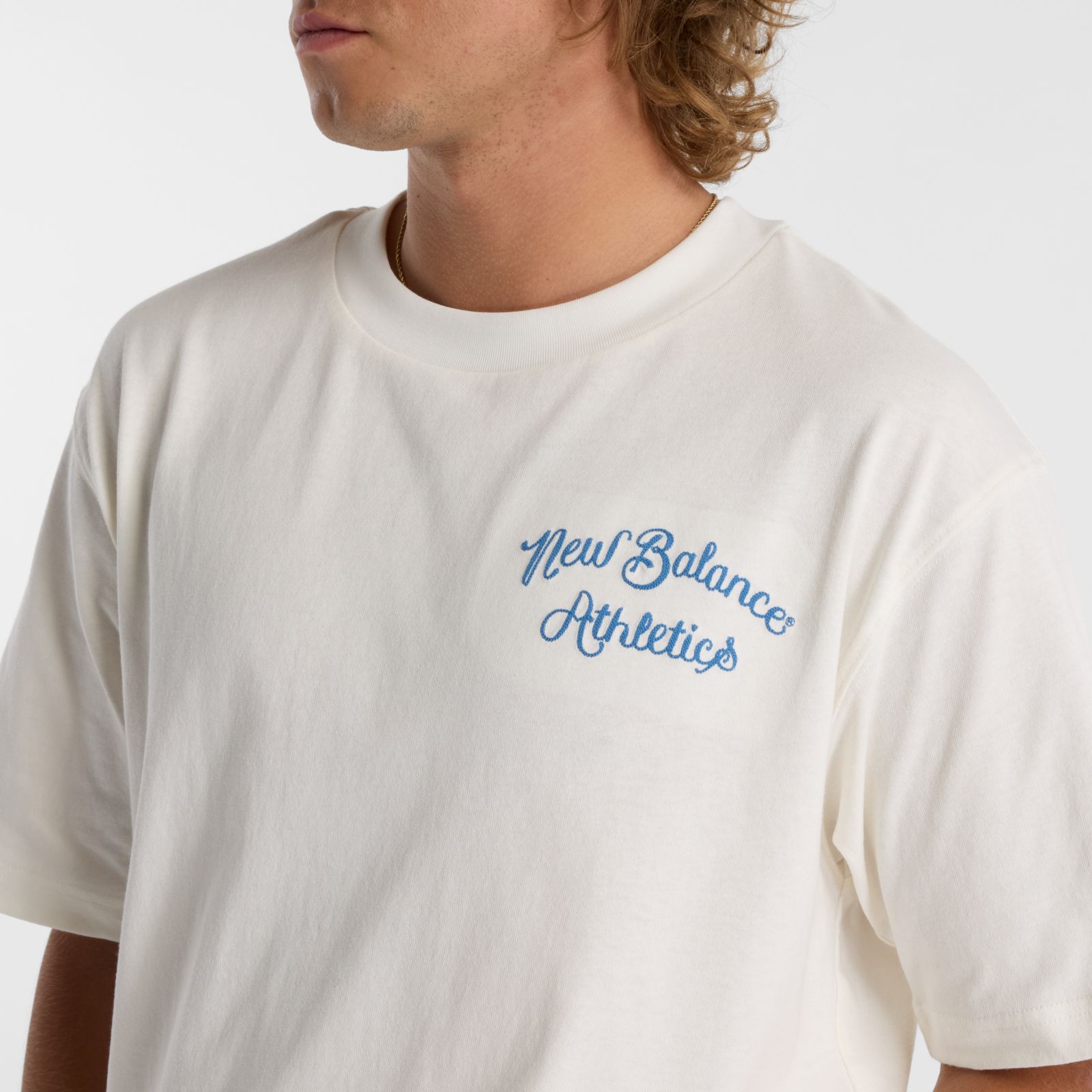 Мужские футболки New Balance Athletics Relaxed League T-Shirt — фото 2