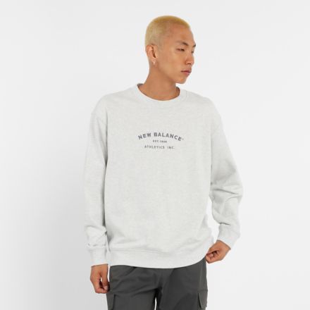 Champion men's french terry crew best sale