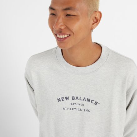 Athletics French Terry Relaxed Arch Crew