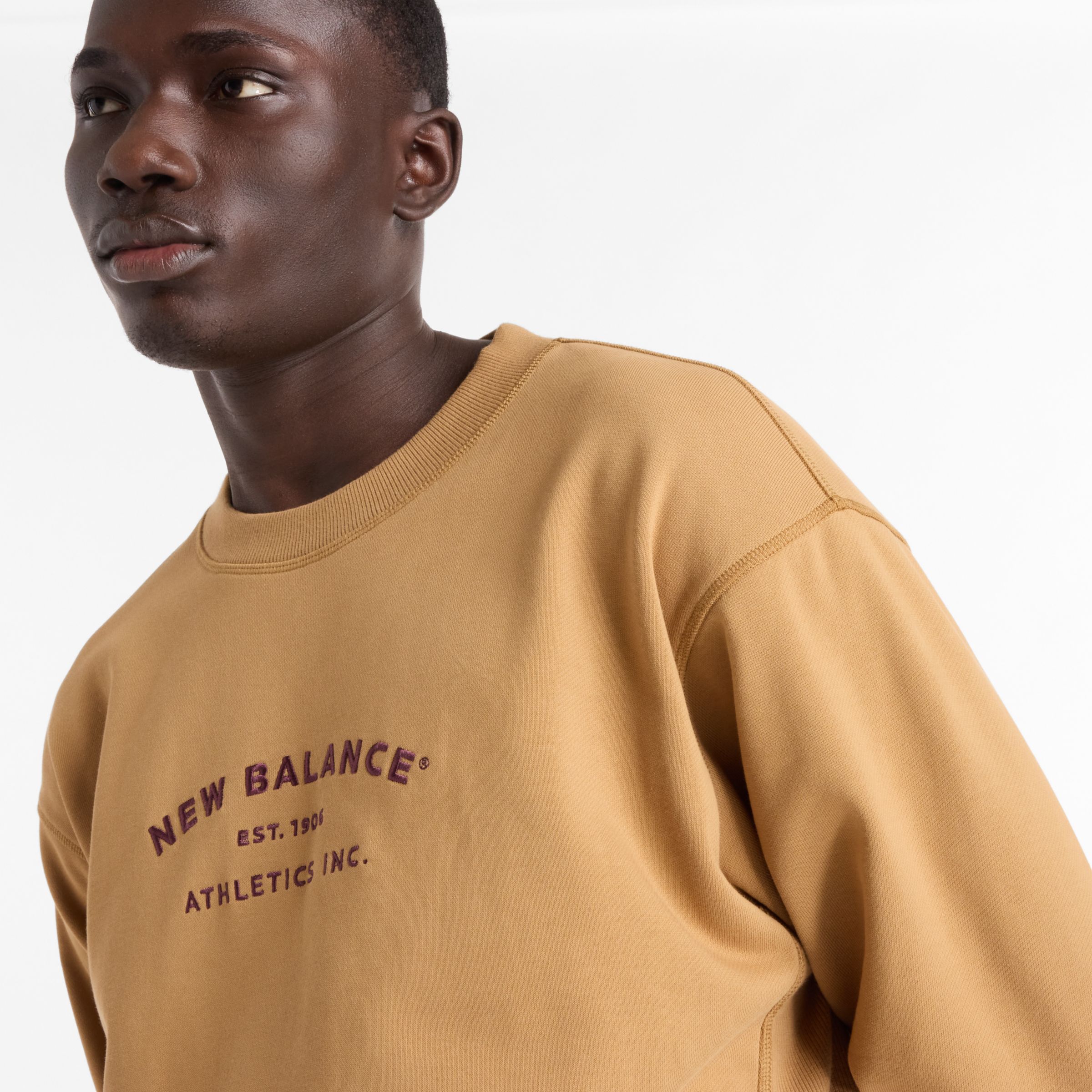 Athletics French Terry Relaxed Arch Crew