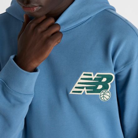 New balance running hoodie best sale