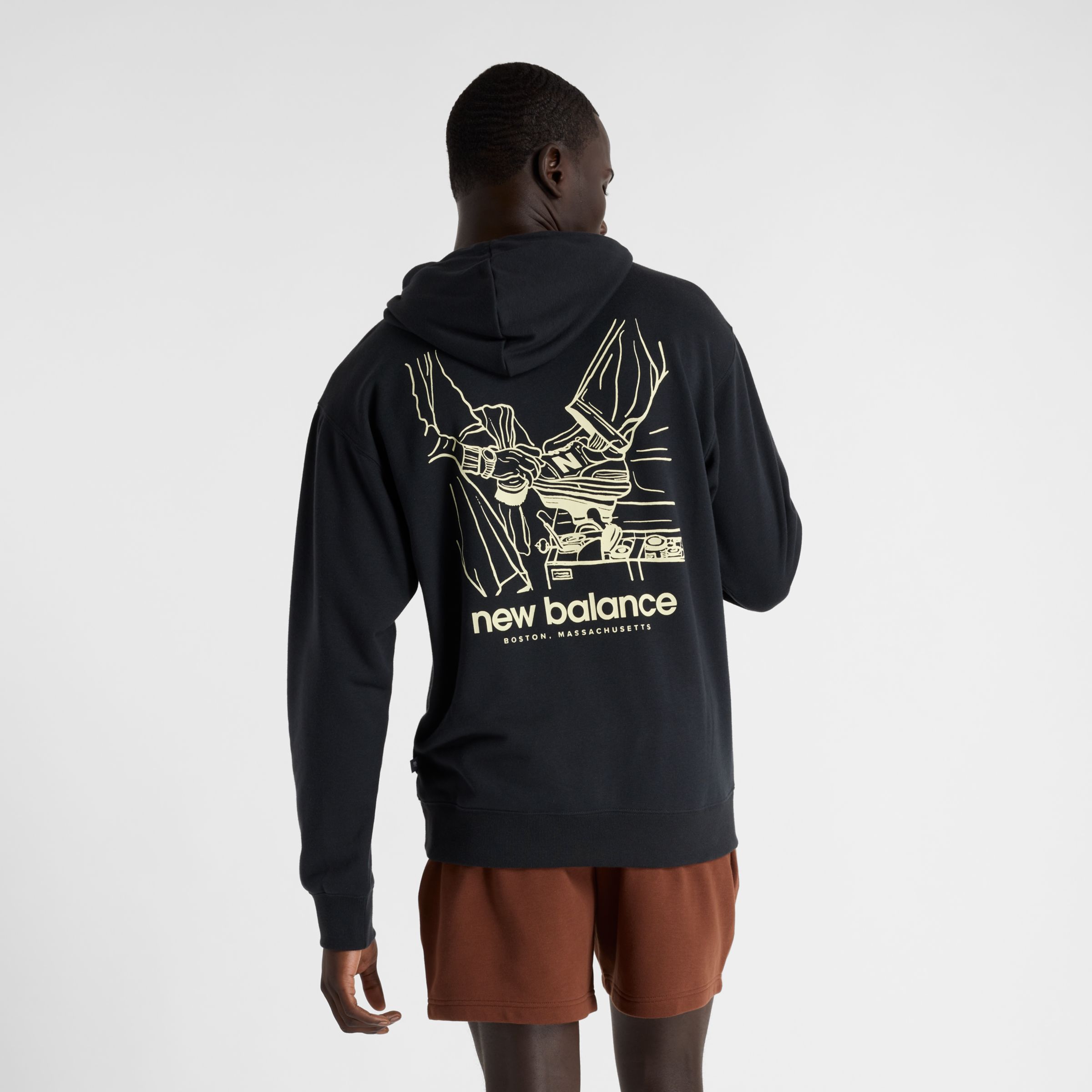 New Balance French Terry Shine Hoodie