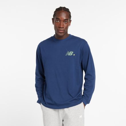 New balance men's long sleeve shirt on sale