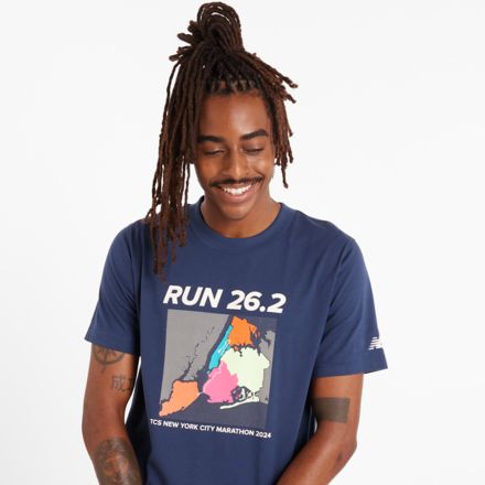 NYC Marathon Graphic T Shirt
