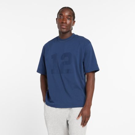 Lindor Relaxed Legacy T-Shirt, NB NAVY, MT43710NNY