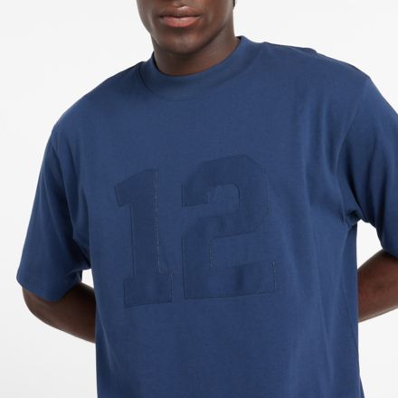 Lindor Relaxed Legacy T-Shirt, NB NAVY, MT43710NNY