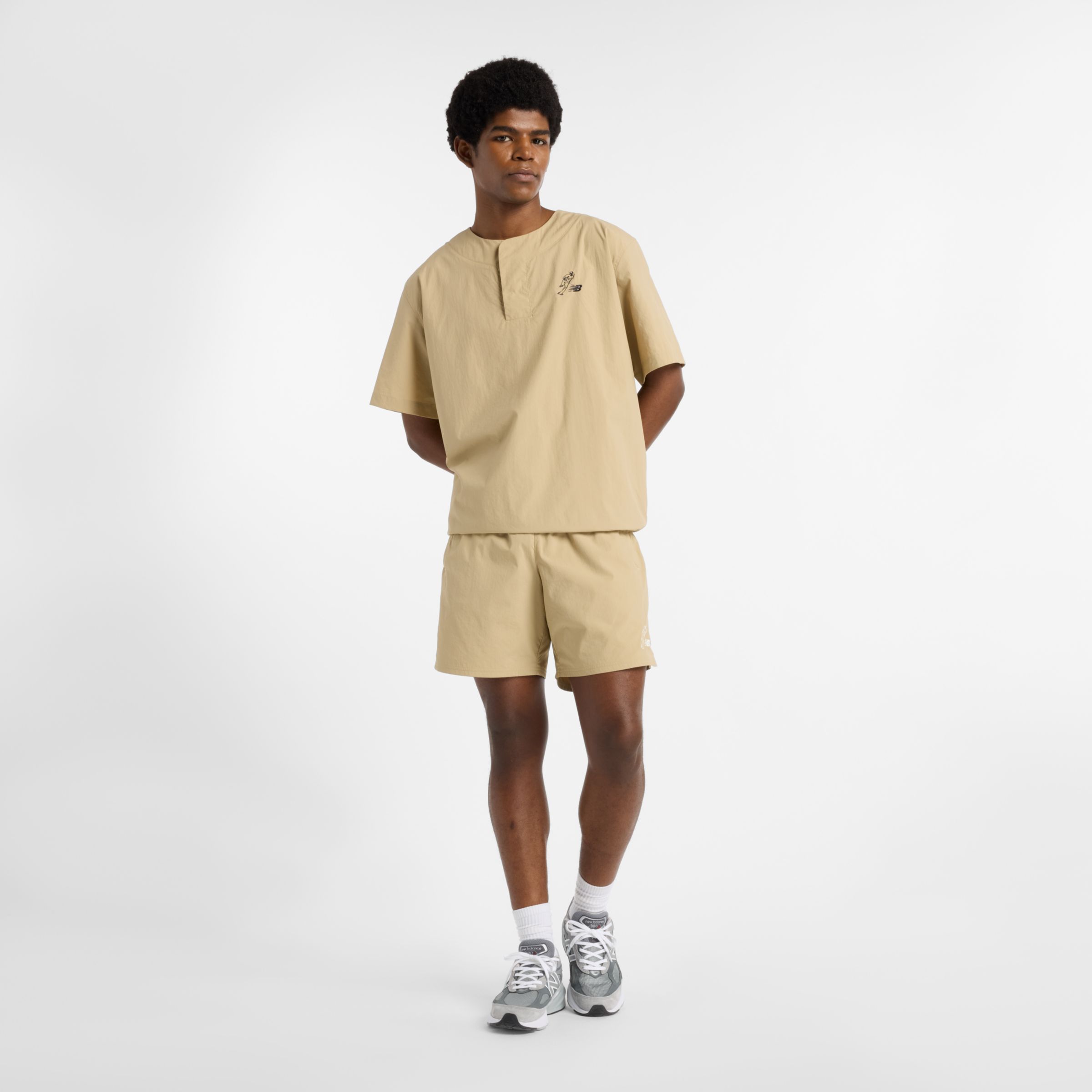 Shohei Signature Woven Nylon Top