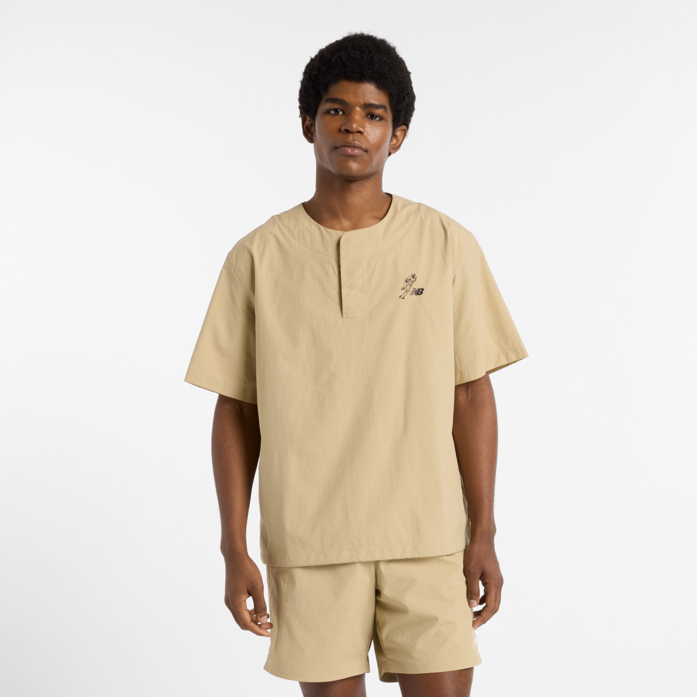 Shohei Signature Woven Nylon Top