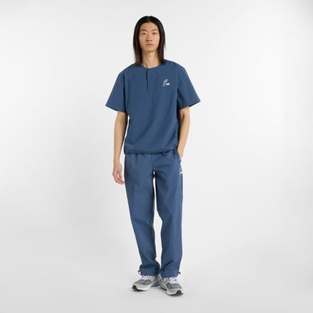 大谷翔平 ウーブンナイロンプルオーバー, VINTAGE INDIGO, MT43730VTI