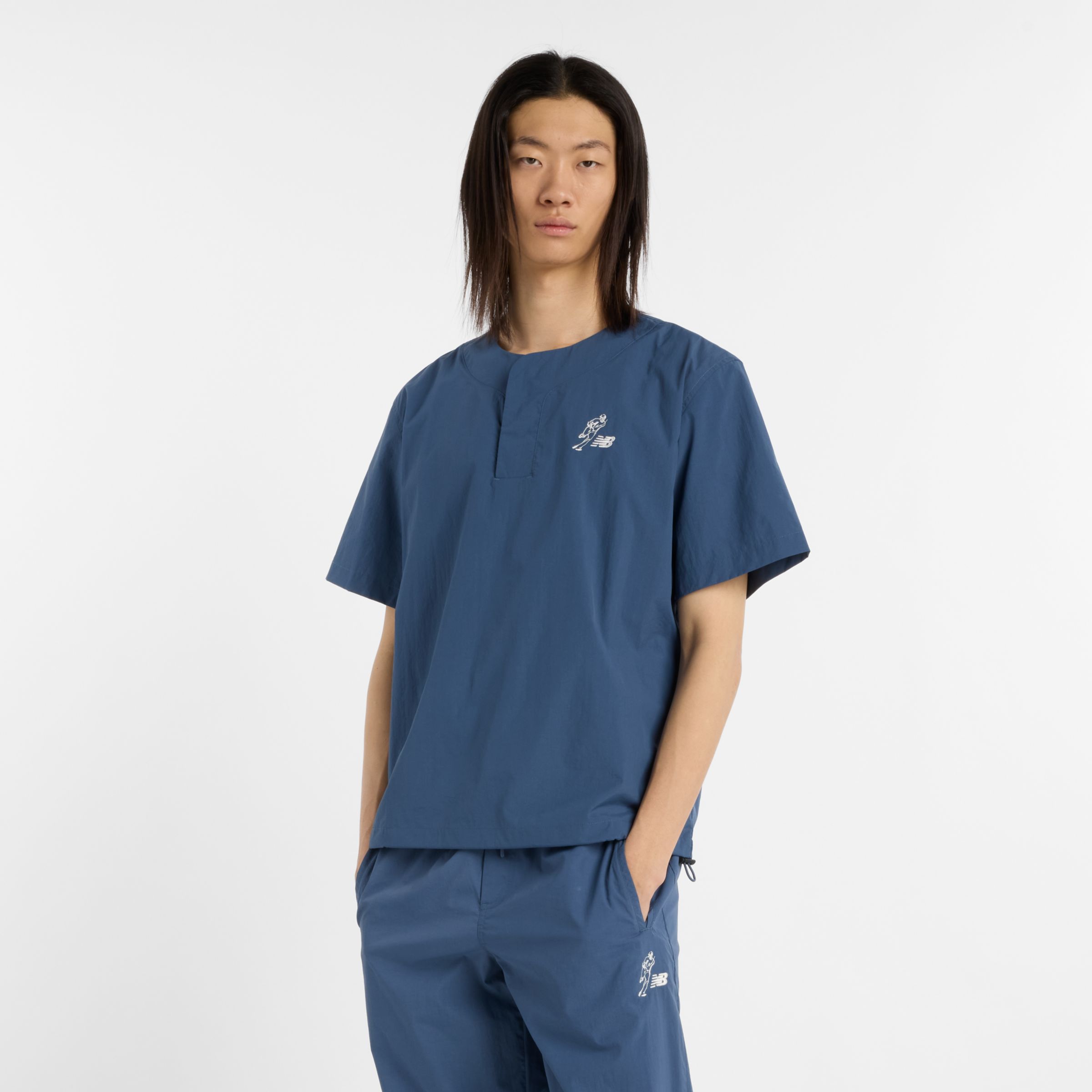 大谷翔平 ウーブンナイロンプルオーバー