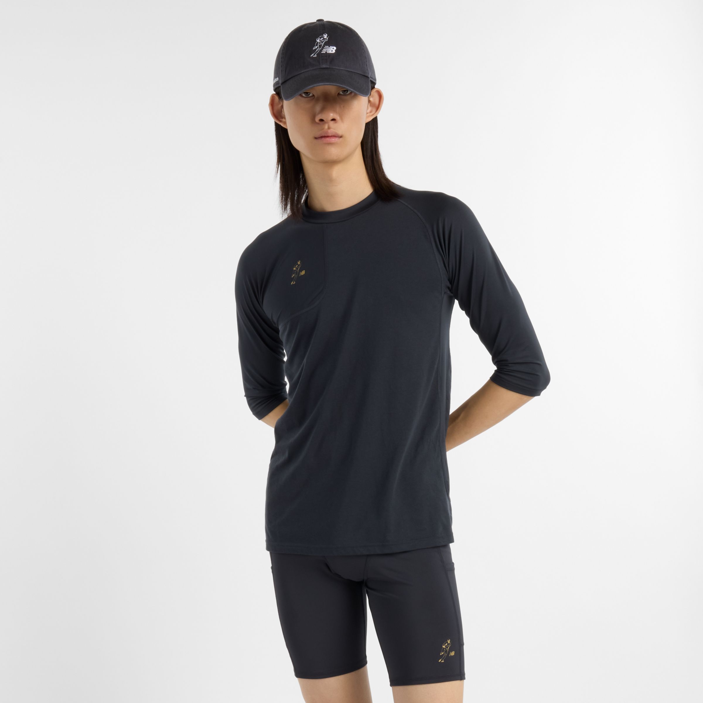 NEW BALANCE MEN'S SHOHEI SIGNATURE PERFORMANCE 3/4 TOP 
