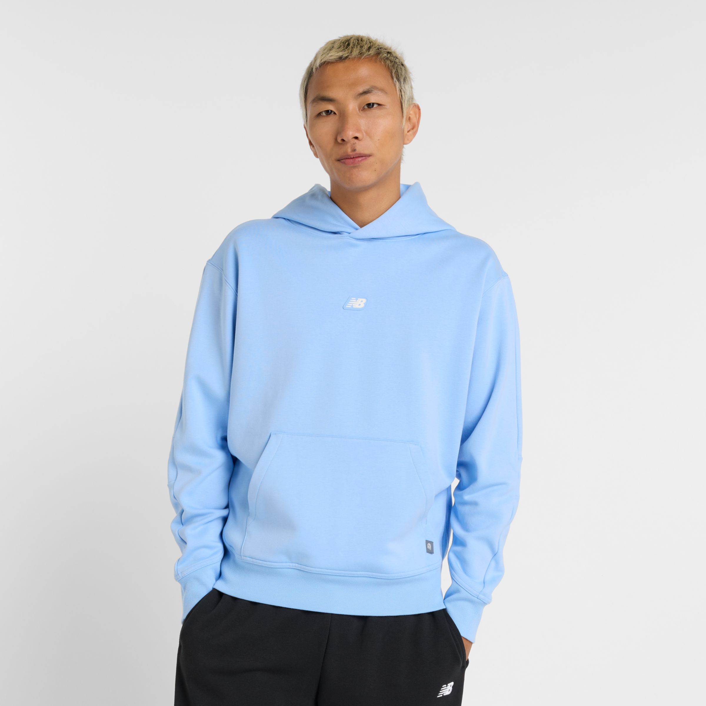 New Balance Uomo All Day Uniform Hoodie, Maglia di poliestere, Taglia 2XL
