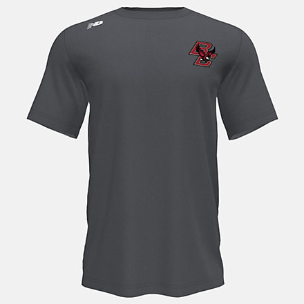 New Balance Short Sleeve Tech Tee(Boston College), MT500BCADH image number null