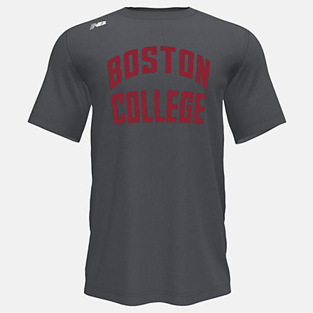New Balance Short Sleeve Tech Tee(Boston College), MT500BCFDH image number null