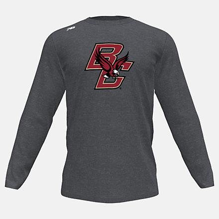 New Balance Long Sleeve Tech Tee(Boston College), MT501BCBDH image number null