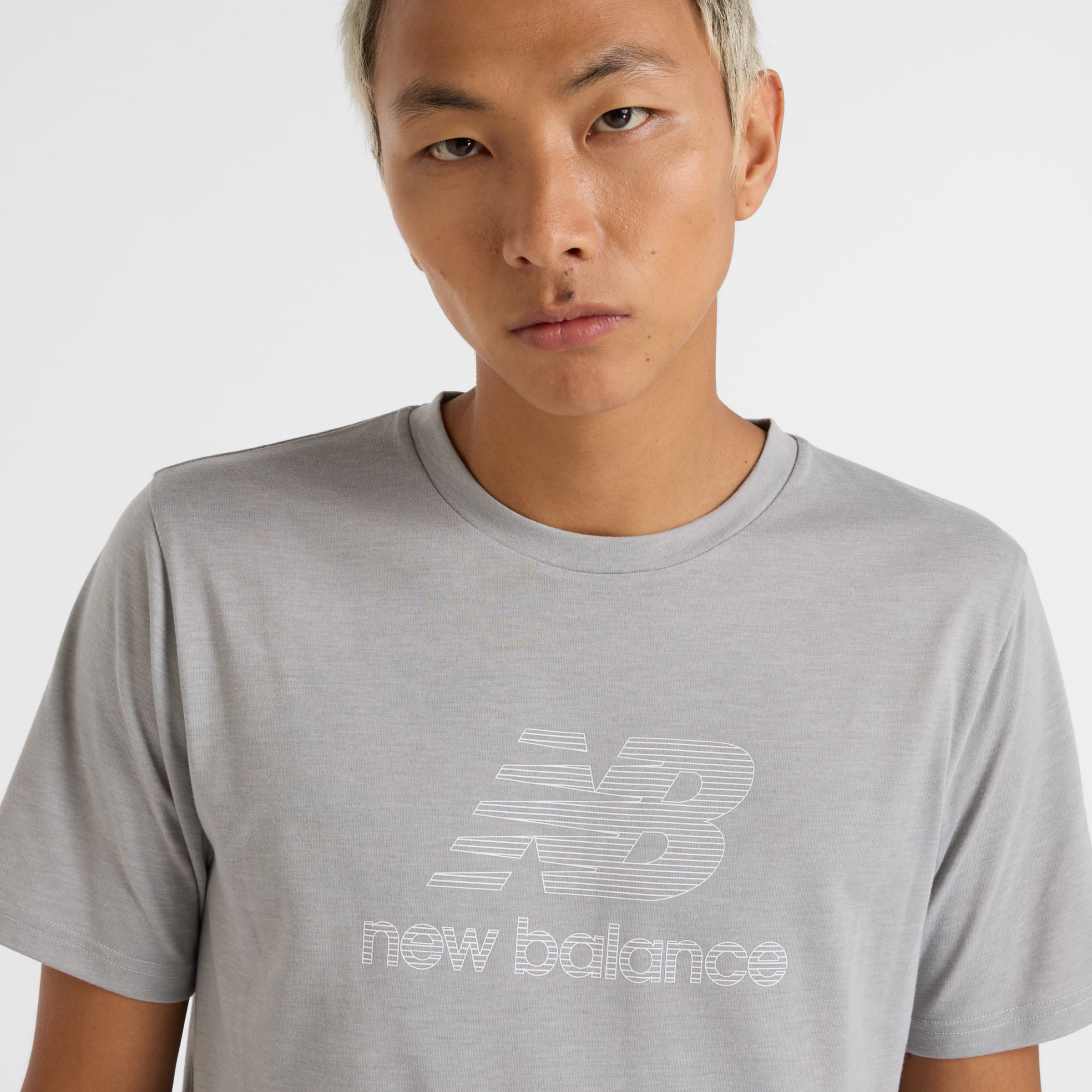 Heathertech Logo T-Shirt