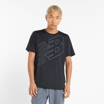 Flying NB Performance T-Shirt, BLACK, MT51070BK