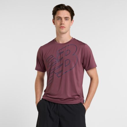 Flying NB Performance T-Shirt, FADED PLUM, MT51070FDP