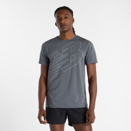 Flying NB Performance T-Shirt, GRAPHITE, MT51070GT