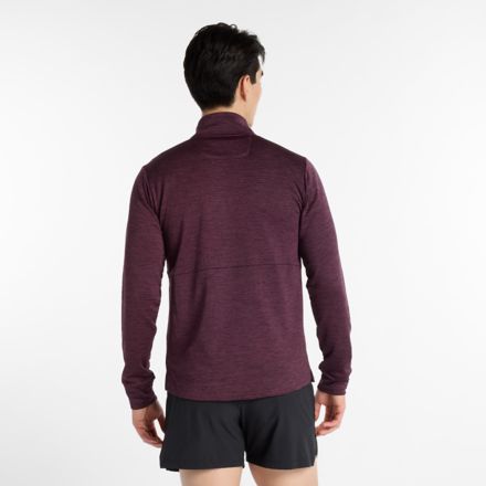 United Airlines NYC Half Athletics Heat Grid 1/2 Zip - New