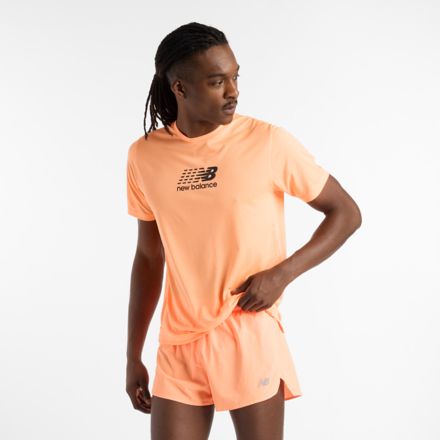 Athletics Graphic T-Shirt, HOT MANGO, MT51211HMO
