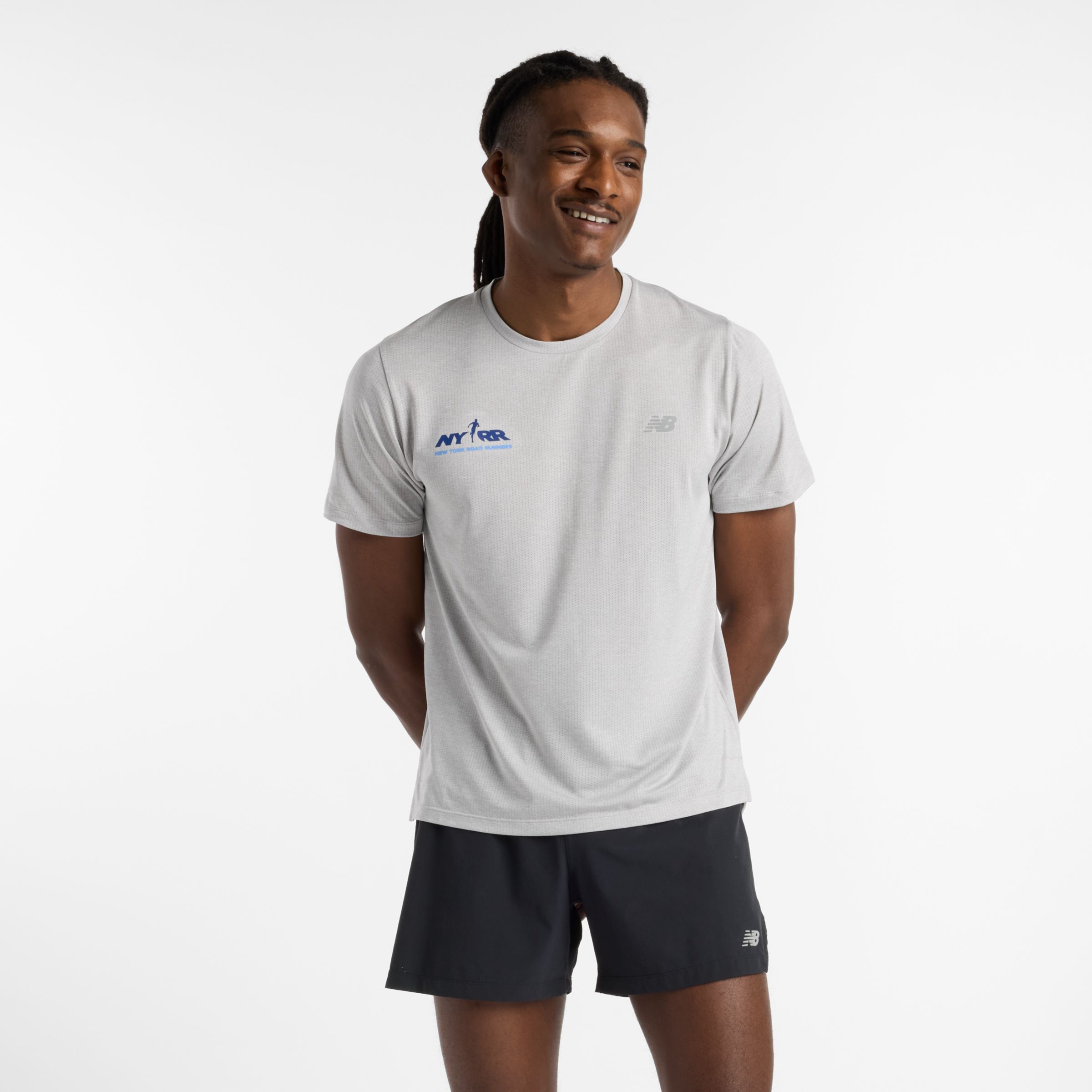 NEW BALANCE MEN'S RUN FOR LIFE ATHLETICS T-SHIRT 