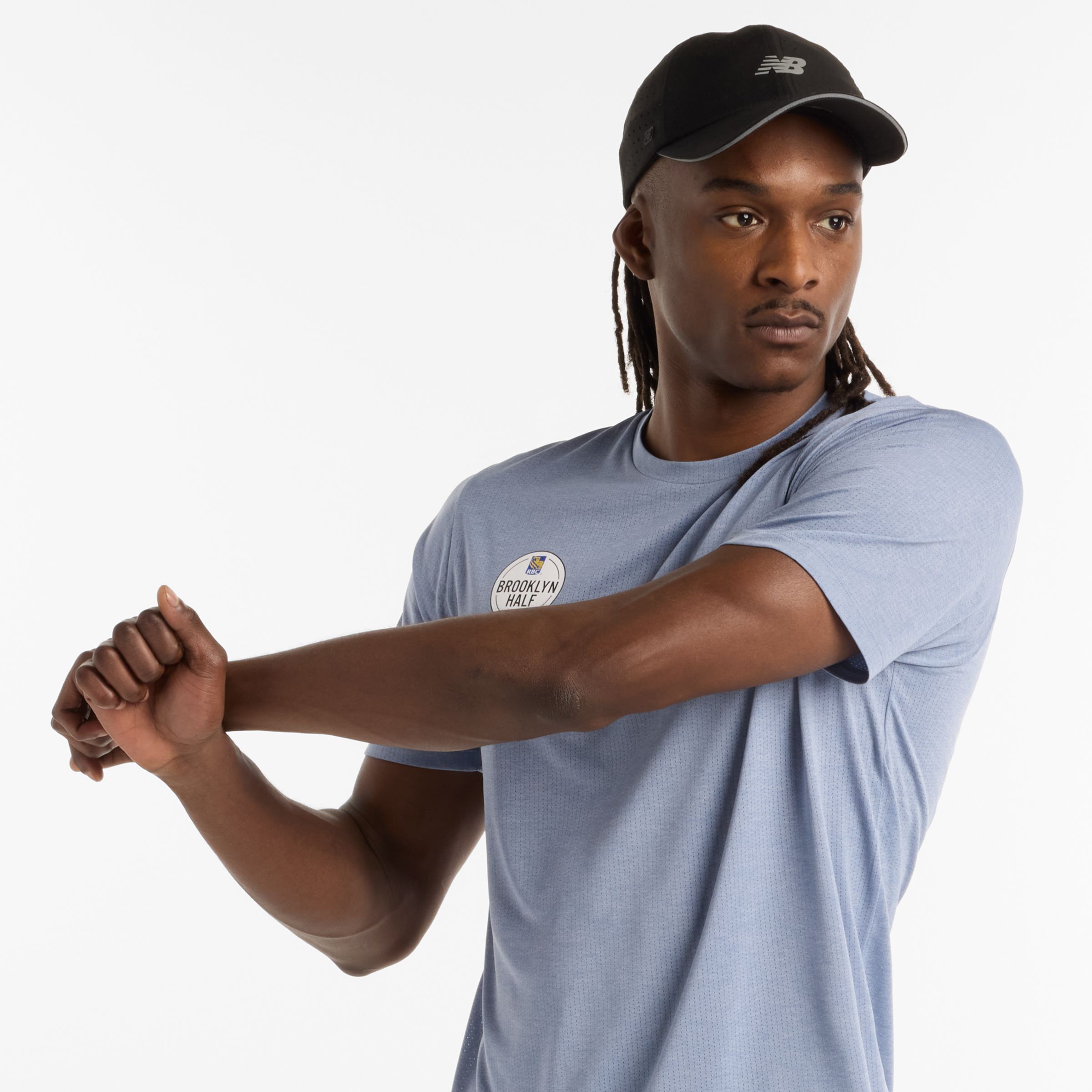 NEW BALANCE MEN'S RBC BROOKLYN HALF ATHLETICS T-SHIRT 