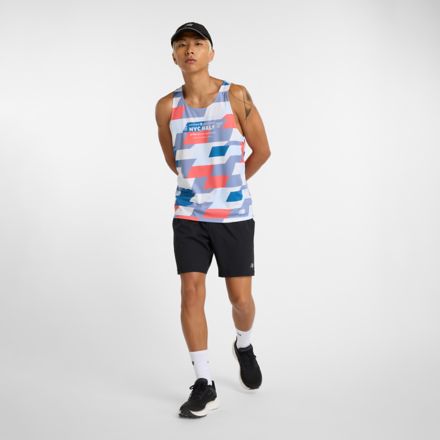 United Airlines NYC Half Printed Run Singlet