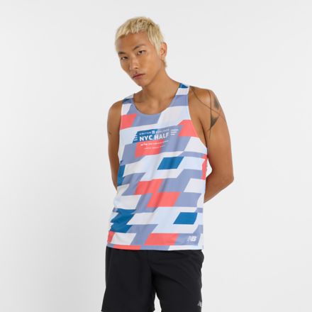 United Airlines NYC Half Printed Run Singlet