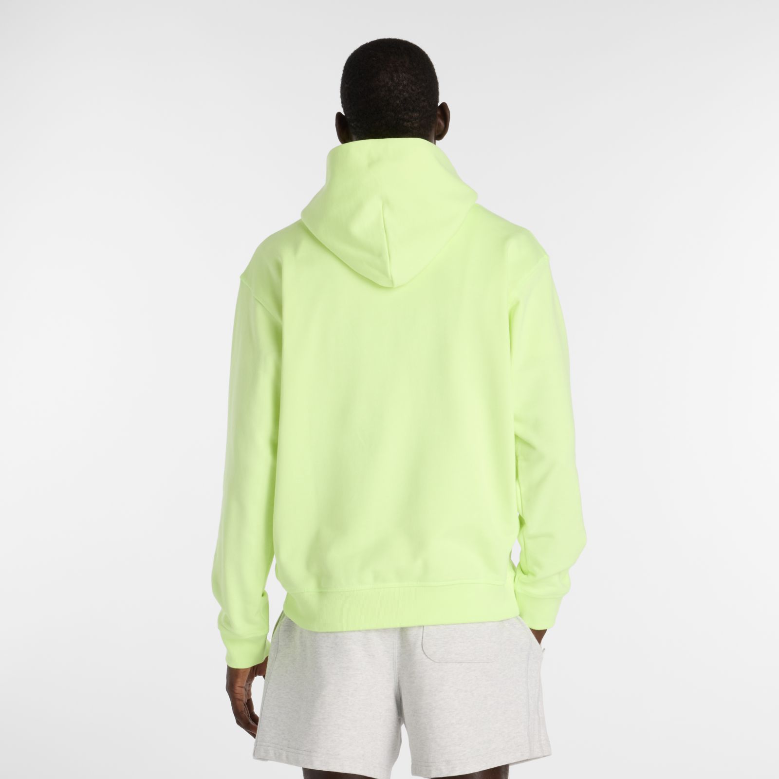 Мужские худи New Balance Athletics French Terry Logo Hoodie — фото 4
