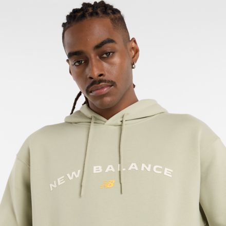 Reimagined Fleece Graphic Hoodie, OLIVINE, MT51516OVN